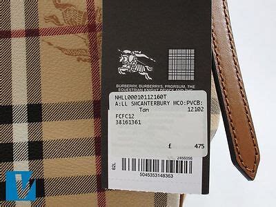 burberry authenticity code check